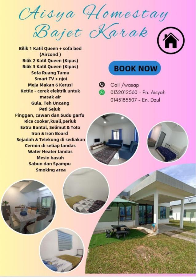 Aisya Homestay Bajet Karak Setia 외부 사진